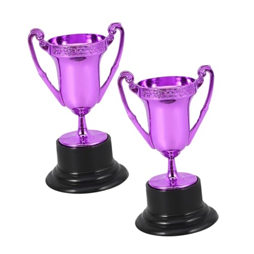 PLAFOPE 2 Stück Trophäen-Requisite, Party-Wettbewerb, Kreativ Geformte Trophäen-Requisite, Zeremonie, Auszeichnung, Trophäe, Mini-trophäen, Trophäenbecher, Auszeichnung, Spielzeug von PLAFOPE