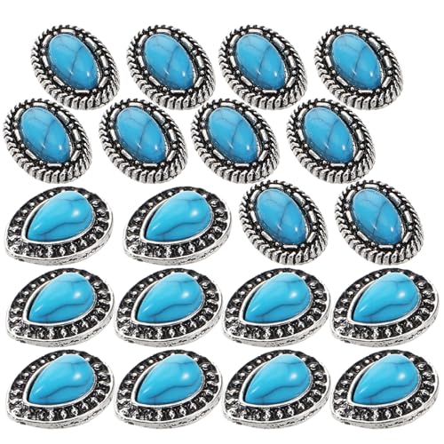 PLAFOPE 20 Stück Retro Nagel Charms Stilvolle Nageldekoration DIY Nail Art Charms Für Frauen Einzigartiger Maniküre Schmuck Nagelschmuck Für Nail Art DIY Nageldekoration von PLAFOPE