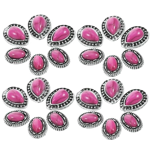 PLAFOPE 20 Stück Retro Nagel Charms Stilvolle Nageldekoration DIY Nail Art Charms Für Frauen Einzigartiger Maniküre Schmuck Nagelschmuck Für Nail Art DIY Nageldekoration von PLAFOPE