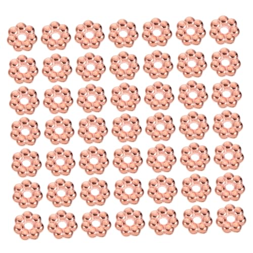 PLAFOPE 2000 Stück Kunststoff Blumenperlen Kunststoffperlen Dekorative Perlen Hübsche Perlen Armbandperlen Zarte Perlen DIY Zubehör Perlen Für DIY Halskette Perle Exquisite von PLAFOPE