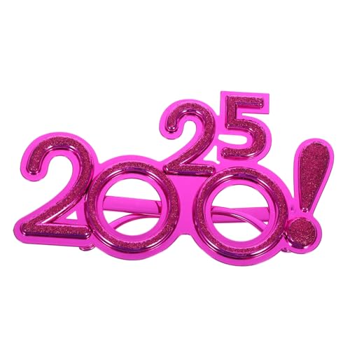 PLAFOPE 2025 2025 Neujahrsbrille Silvester Brille neuartige Brillen 2025 Brille Partyzubehör party zubehör Kostümzubehör für das neue Jahr Partydekorationen für das neue Jahr Stk von PLAFOPE