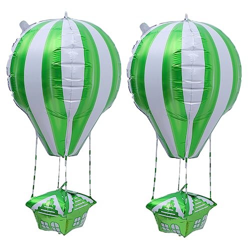 PLAFOPE 2St Ballon Spielzeug für Babyflugzeuge Flugzeug Spielzeug Flugzeugspielzeug für Kinder Flugzeugspielzeug für Babys Deckendekoration raumdeko balloons balongas Aluminiumfolie von PLAFOPE