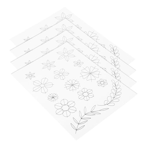 PLAFOPE 4 Stück Blatt Papier Vorlage Zeichnungen Quilling Versorgung Positionierungseinstellung Für Quilling Papier Positionierungswerkzeuge Quilling Werkzeug Papierkoordinaten von PLAFOPE