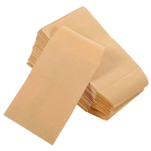 PLAFOPE 50 Stück Aufbewahrungsumschläge, Kleine Kraftpapierumschläge, Versandumschläge, Papiersamen, Beutel, Münzumschläge, Papierumschläge, Mini-verpackungsumschläge von PLAFOPE