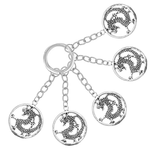 PLAFOPE 5St Drachen-Schlüsselanhänger chinesisches Maskottchen dekorative Schlüsselanhänger auto schlüsselanhänger car keychain Schlüsselanhänger zum Aufhängen Dekor Schlüsselanhänger von PLAFOPE