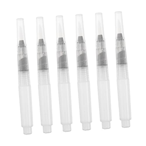 PLAFOPE 6er Set Wasserfarben Pinselstifte Wasserfester Malstift Für Aquarellmalerei 120 Spitze Pinsel Ideal Für Wasserlösliche Buntstifte Und Gouache 2 Sets Mit Je 3 Pinselgrößen von PLAFOPE