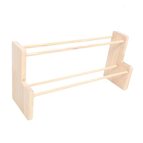 PLAFOPE Ribbon Organizer Aufbewahrungsorganisatoren Rack Holzaufbewahrungsregal Bastelraumaufbewahrung von PLAFOPE