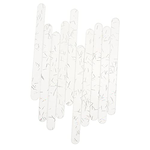 PLAFOPE Backdekor Stiel Eisstange aus Acrylstäbchen Selber Machen Keksstangen Dessert Kuchenzubehör Formstäbchen Sticks Eis am Stiel Selber Machen Eisstiele aus Acrylstift Masse von PLAFOPE