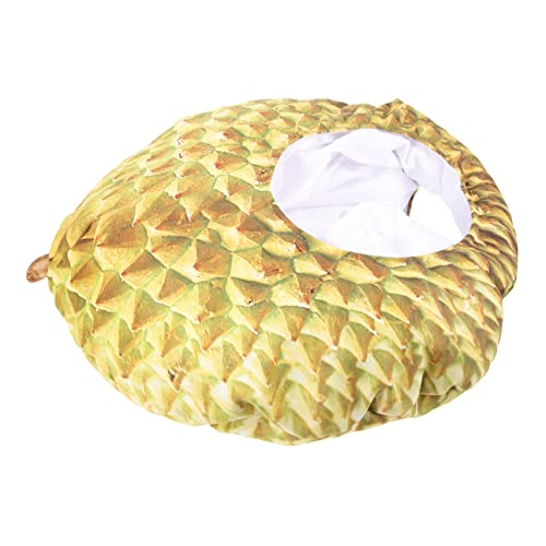 PLAFOPE Cartoon Durians Hut Carnival Cosplay Durians Hut Bequeme Plüschfrucht Hat Party Cosplay Requisite von PLAFOPE