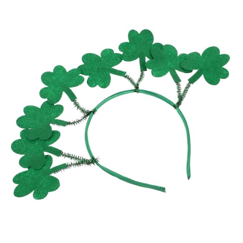 PLAFOPE Irisches Kleeblatt-stirnband Zum St. Patrick's Day, Neuheits-stirnband, Kobold-kopfbedeckung, Stilvolles Lukcy-haar-accessoire Für St. Patty's Day-feierlichkeiten von PLAFOPE