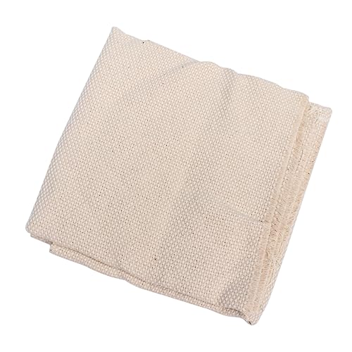 PLAFOPE Materialien Stickerei Kreuzstich-set Weißer Stoff Stickzubehör Stoffstickerei Handgefertigt Kleiderband Am Saum Handstickset Aida-stoff Punch-needle-tuch Handarbeitsstoff Beige von PLAFOPE