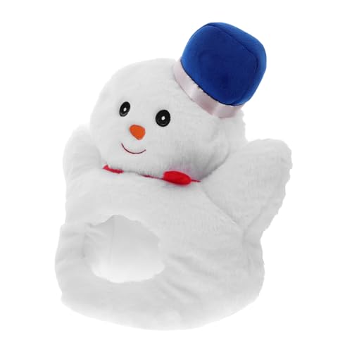 PLAFOPE Einzigartige Schneemann-kopfbedeckung. Plüsch-schneemann-kostüm für Weihnachtsfeiern von PLAFOPE