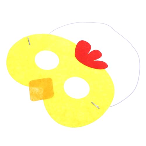 PLAFOPE Ostern Party Küken Maske Ostern Maske Kostüm Maske Cartoon Charakter Maske Küken Kopfbedeckung Tier Gesichtsbedeckung Ostern Küken Kostüm von PLAFOPE