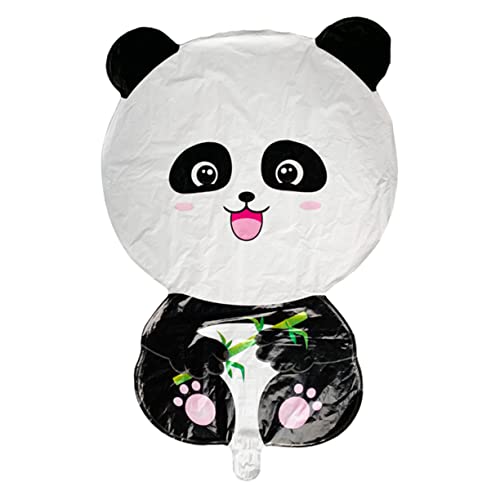 PLAFOPE Panda Folienballons Kreative Dekoration Für Geburtstagsfeiern Und Feste Helium Geeignet Ideal Für Kinderpartys Und Panda Themenfeiern von PLAFOPE