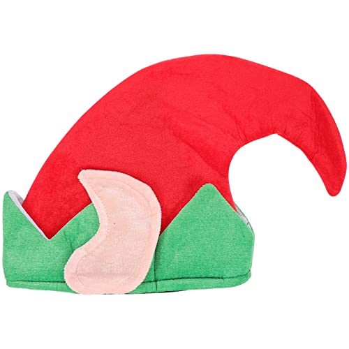 PLAFOPE Weihnachtselfenmütze lustige Weihnachtsmütze Weihnachtsbaum-Stirnband weihnachtsdeko weihnachts party Requisiten für Weihnachtskostüme Weihnachtsmützen Plüschstoff Colorful von PLAFOPE