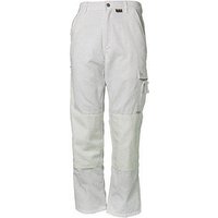 PLANAM® Herren Arbeitshose "CANVAS 320" weiß Größe 46 von PLANAM®