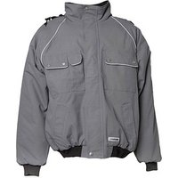 PLANAM® unisex Arbeitsjacke CANVAS 320 grau, schwarz Größe L von PLANAM®