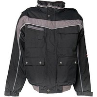 PLANAM® unisex Arbeitsjacke PLALINE schwarz, zink Größe M von PLANAM®