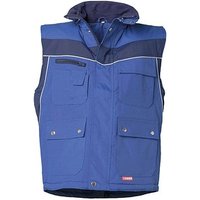 PLANAM® unisex Winterweste PLALINE kornblau, marine Größe 3XL von PLANAM®