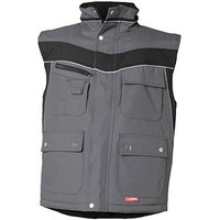 PLANAM® unisex Winterweste PLALINE schiefer, schwarz Größe 2XL von PLANAM®