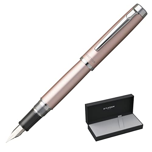 PLATINUM Procyon PNS-8000#18 Füllfederhalter/Federstärken: F Fein/Farbe: Rose Gold/Handgefertigt/mit Geschenkbox/Füllhalter von PLATINUM