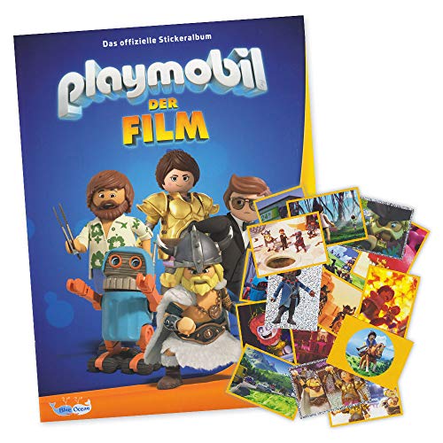 Playmobil - Der Film Sammelbilder - Komplettset alle 160 Sticker + Album - deutsch von PLAYMOBIL