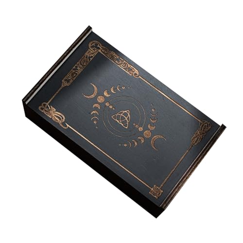 Astrologys Wahrsagungs Aufbewahrungskoffer Push Pull Kartenbehälter Holz Tarot Karten Aufbewahrungskoffer Tragbare Tarot Karten Box von PLCPDM