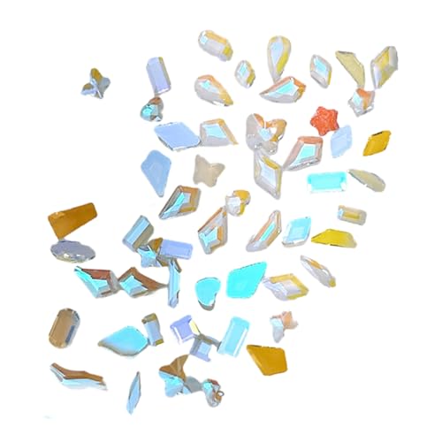 Elegante Strasssteine, 3D-Kristall-Strasssteine, Spitzen, Dekorationen, Kristall, 3D-Nägel, Charm-Maniküre, 100 Stück von PLCPDM