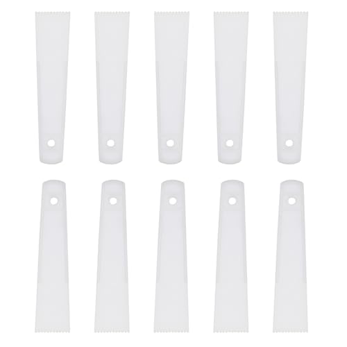 PLCPDM 10Pcs Leder Klebstoff Applikator Werkzeug Leder Klebstoff Schaber Leder Kleber Schaben Spreader Für Gürtel Tasche Brieftasche von PLCPDM