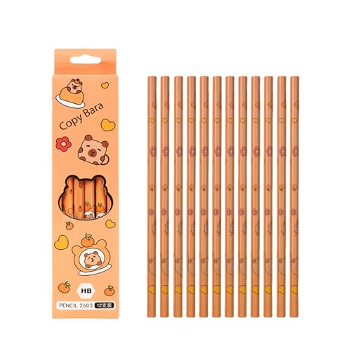 PLCPDM 12 PCs Schöne Stifte Tierstift Mit Radiergummi Bleistiften Zeichnen Von Bleistiften Für Schulbüro Skizzieren Lernen von PLCPDM