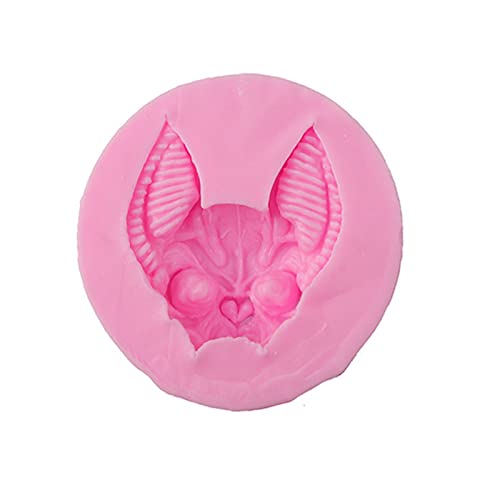 Silikonform für Halloween-Katze, Teufelstier, Epoxidharz, zum Basteln, Tischdekoration, Basteln, Cupcake-Formen von PLCPDM