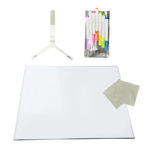 Trocken abwischbare Tafel mit Licht, LED-Nachrichtenbrett, Notizbrett, Acryl, Memoboard, wiederbeschreibbares Zeichenbrett von PLCPDM