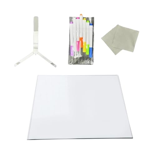 Trocken abwischbare Tafel mit Licht, LED-Nachrichtenbrett, Notizbrett, Acryl, Memoboard, wiederbeschreibbares Zeichenbrett von PLCPDM