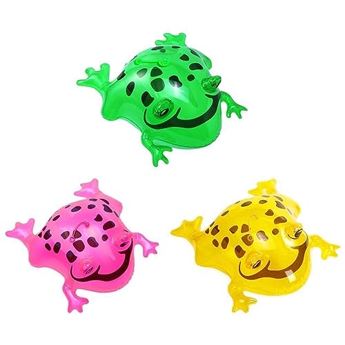 3 Rohlinge zum Basteln von Froschballon, leuchtender neuer Anhänger, Schlüsselanhänger, Mini-Frosch, kleiner Ballon von PLGEBR