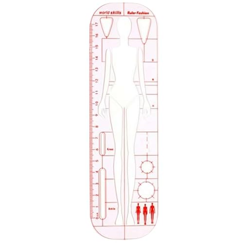 Modisches Zeichenvorlagen-Lineal, modische Illustrationslineale, modisches Skizzier-Lineal, Nähen, humanoide Muster, Design für Schneidern, Schneidern, Modedesign von PLGEBR