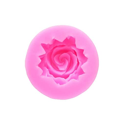PLGEBR Mini-Rosen-Blume, Silikon, für Fondant, Kuchen, Dekorationen, handgefertigte Seife, Pflaster, Aromatherapie-Form von PLGEBR