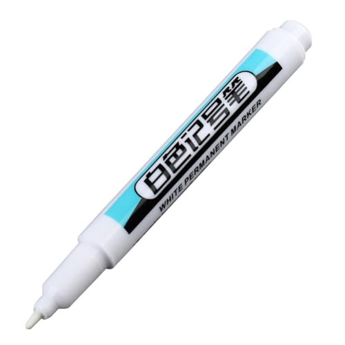 PLGEBR Wasserfeste Marker, lange Nase, Permanentmarker und Markerstifte, Tieflochmarker, Tischler-Tintenmarker für Tischler, Bauarbeiter (1,0 mm) von PLGEBR