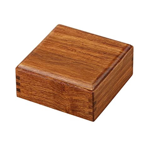 Schmuck-Organizer-Box, einfache, schöne Schmuckschatulle, hochwertige Retro-Schmuckschatulle aus Massivholz, Schmucketui für Frauen und Mädchen, luxuriöse Geschenk-Aufbewahrungsbox für Schmuck von PLMNBQWE