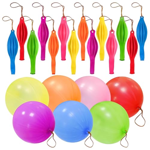 50 Stück Luftballons, Stanzballons, Party-Ballons, große Party-Ballons für Kinder, perfekt für drinnen und draußen von PMTFUMY