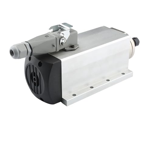 PMZZHUPVR 1,5 kW ER11 luftgekühlter Spindelmotor 220 V 380 V 24000 U/min Fräsen Vierkantspindel mit Flansch for CNC(1.5kw ER11 380V) von PMZZHUPVR