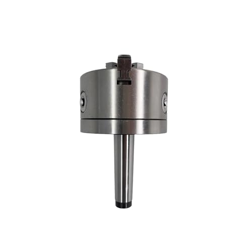 PMZZHUPVR CNC-Futter 100 mm mit MT2-Flansch-Fix-Morse-Flanschschaft-Adapter 100 mm for 3-Backenfutter K11-100 von PMZZHUPVR