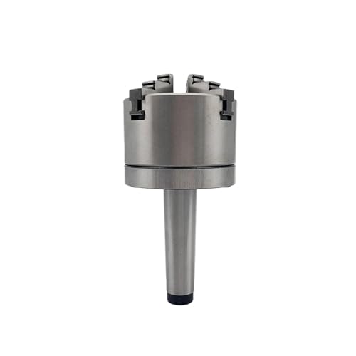 PMZZHUPVR MT2 CNC-Spannfutter 80 mm mit MT2 Morsekegel-Flansch-Fix-Spannfutter-Adapter inklusive Spannfutter(MT2-80 Plus K12-80) von PMZZHUPVR