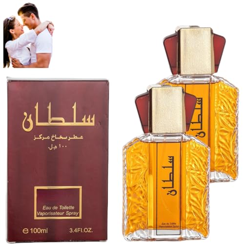 POBKING Neues Herrenparfüm „Dubai“, lang anhaltendes Herrenparfüm, Elegantes und lang anhaltendes EAU de Toilette, arabisches Herrenparfümölspray, Sultan Gold-Parfümöl von POBKING