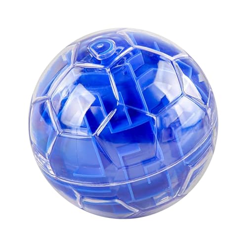 POFET Labyrinthball-Spielzeug, Mini-3D-Zauberpuzzle-Spielzeug, Metallperlen-Labyrinth, Intelligenz- und Ideenlabyrinth-Spiel, klassisches Puzzle, Denksportaufgaben, Geschenke von POFET