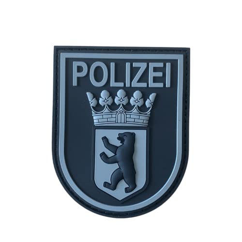 POLIZEIMEMESSHOP - Berlin Black Ops Rubberpatch - Polizei von POLIZEIMEMESSHOP