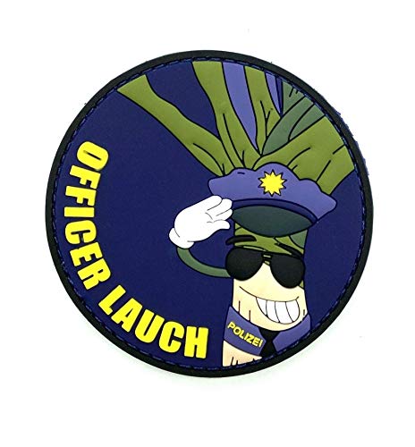 Polizeimemesshop - Officer Lauch Rubber Patch von POLIZEIMEMESSHOP