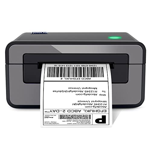 POLONO Etikettendrucker, DHL Thermodrucker Labeldrucker, Label Printer Thermodrucker Etikettendruck für Amazon, Ebay, Etsy, DHL ups USB Mac/PC Count POLONO Etikettendrucker, DHL Thermodrucker Labeldrucker, Label Printer Thermodrucker Etikettendruck für Amazon, Ebay, Etsy, DHL ups USB Mac/PC Count von POLONO