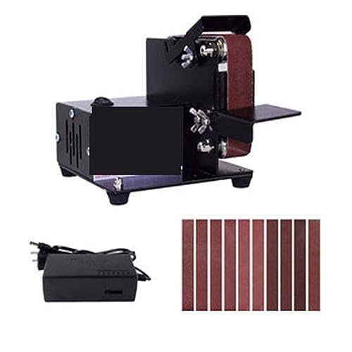 POOIQX 180 W Elektrische Polierer Messer Spitzer Mini Band Schleifen Maschine Sander Band Schleifen Schleifen Polieren Maschine Schleifpapier,Bequem Und Stabil(775) von POOIQX