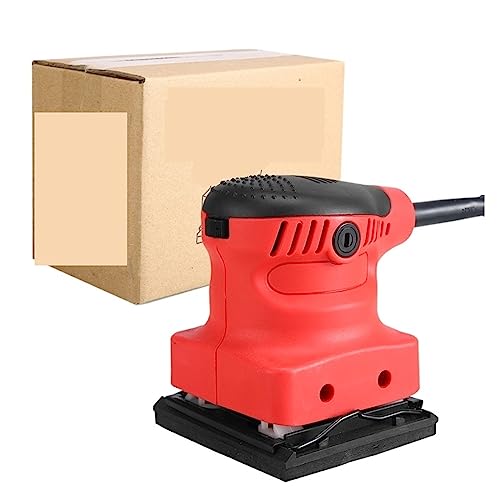 POOIQX 230W Elektrische Schleifmaschine Holzbearbeitung Schleifpapier Schleifer Kitt Wand Möbel Auto Polieren Maschine Staub Sammlung Schleifen Polierer,Bequem Und Stabil(Type A) von POOIQX