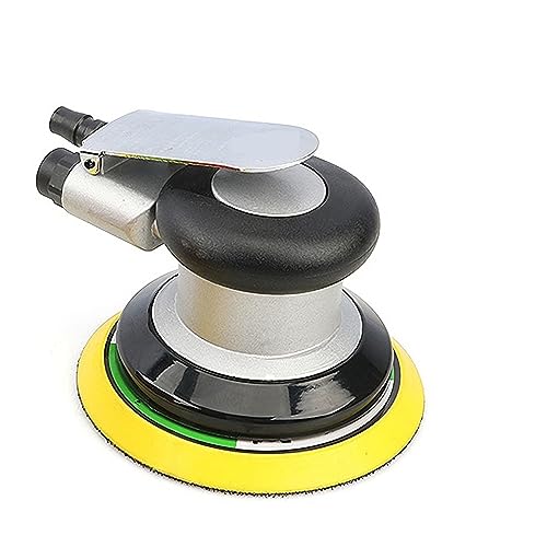 POOIQX 6'' / 5'' Pneumatische Sander Pneumatische Polierer Air Sander Air Palm Orbital Sander Schleifer Palm Sander Schleif Maschine Werkzeug,Bequem Und Stabil(5inchA) von POOIQX